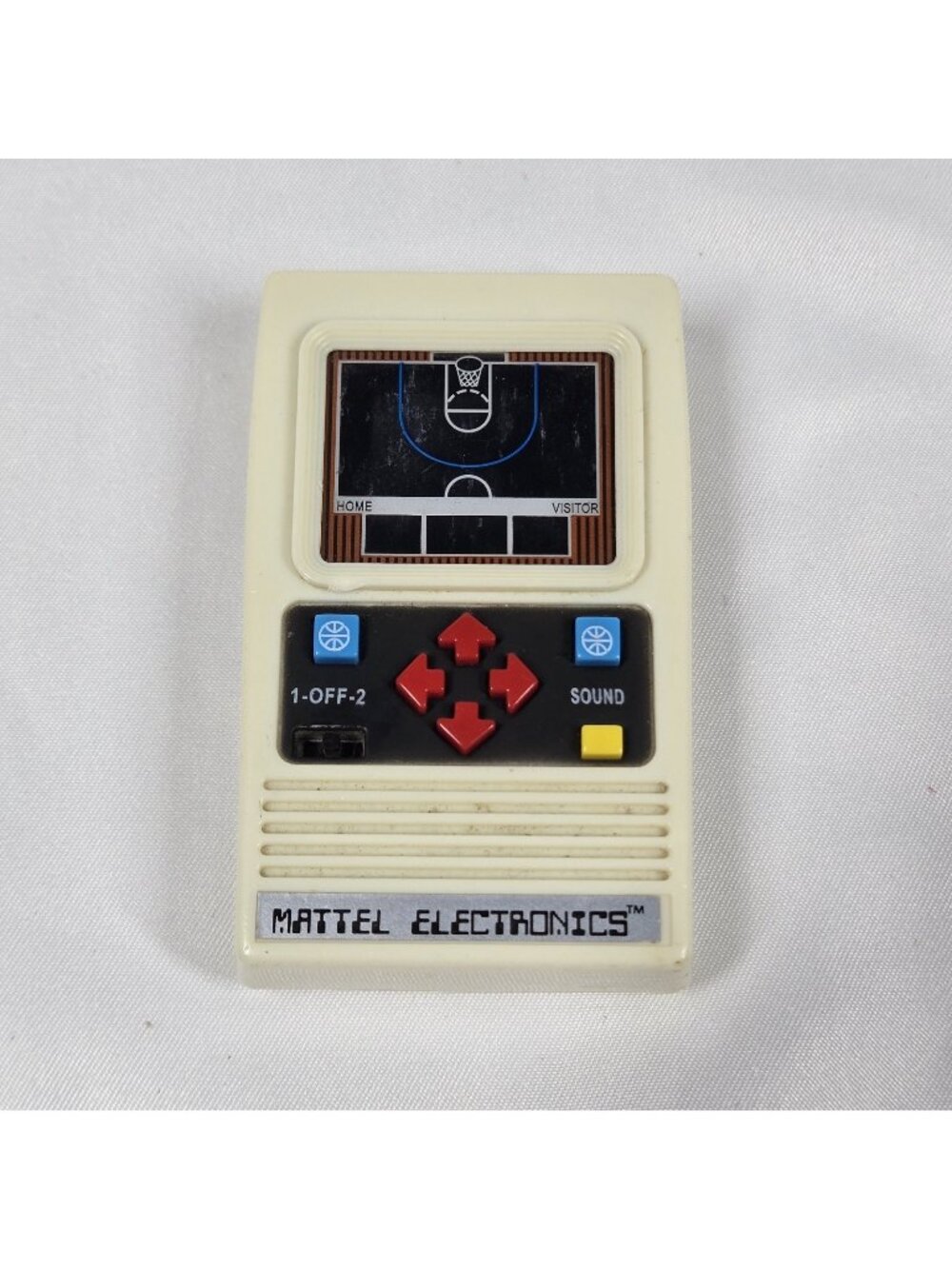 Vintage Mattel Electronics Basketball Handheld Game Untested